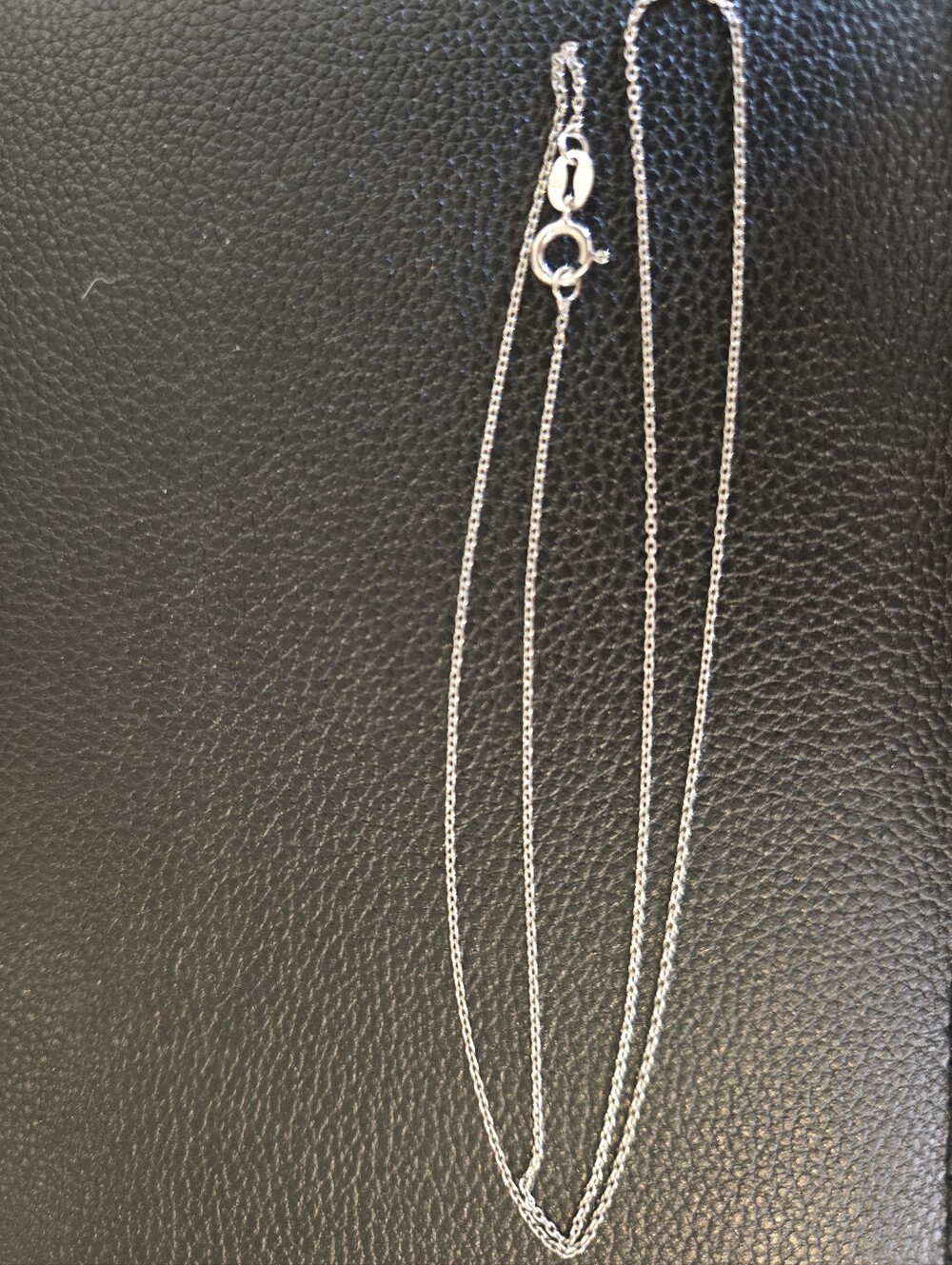 18in Sterling Silver 925 Fine Box Chain Necklace - Made In Italy